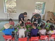 Spreading love and hope in remote borderland of Xin Man
